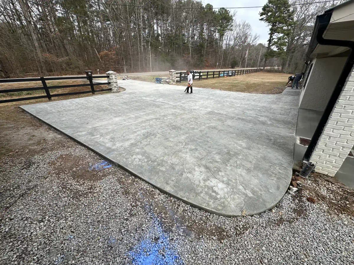 Huntsville Concrete Driveway Work